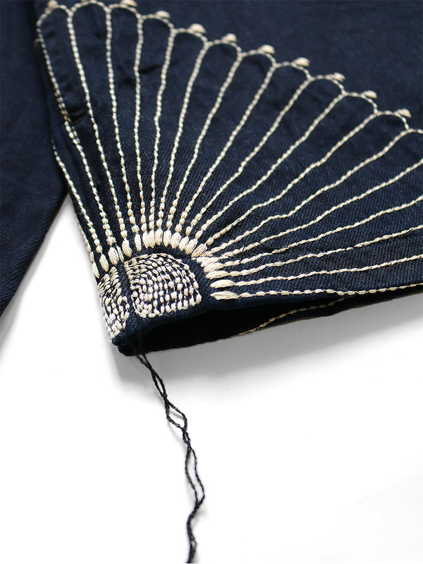 Kapital 8oz IDG×IDG denim KAKASHI shirt (Furoshiki embroidery) Jacket