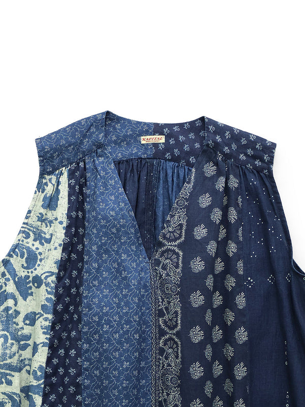 Kapital French Cross Linen Lamp Dress (BONEpt)