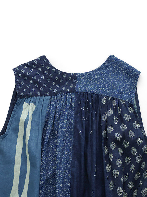 Kapital French Cross Linen Lamp Dress (BONEpt)