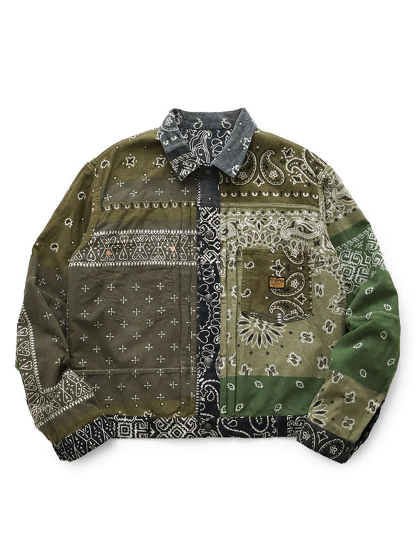 Kapital Nel Reversible Bandana Print 1st Jacket