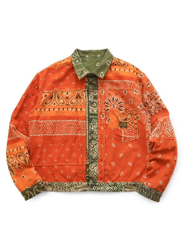 Kapital Nel Reversible Bandana Print 1st Jacket
