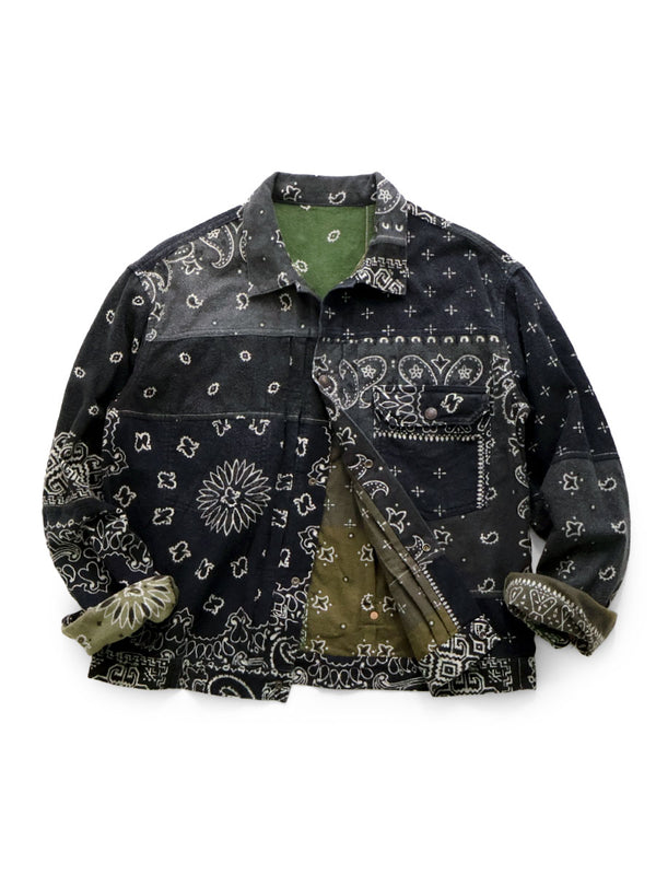 Kapital Nel Reversible Bandana Print 1st Jacket