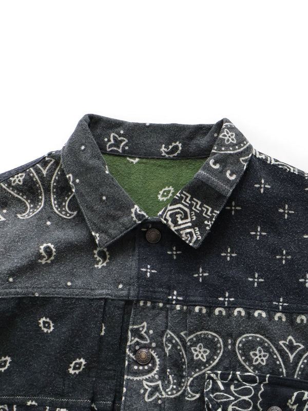 Kapital Nel Reversible Bandana Print 1st Jacket