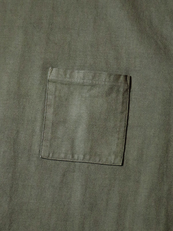 Kapital 16/- Heavyweight Jersey ARMY Beach Pack Tee