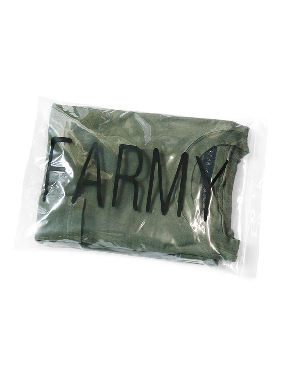 Kapital 16/- Heavyweight Jersey ARMY Beach Pack T-Shirt