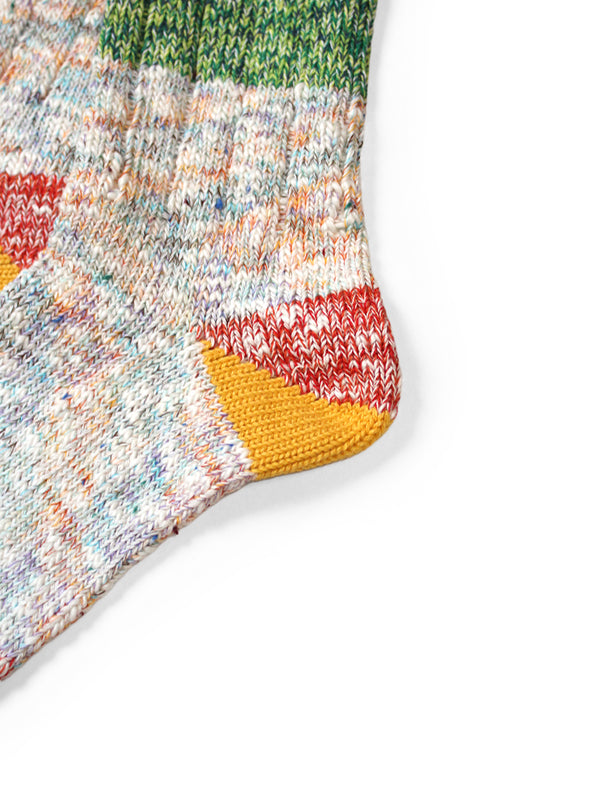 Kapital 60-strand heel 2-tone socks