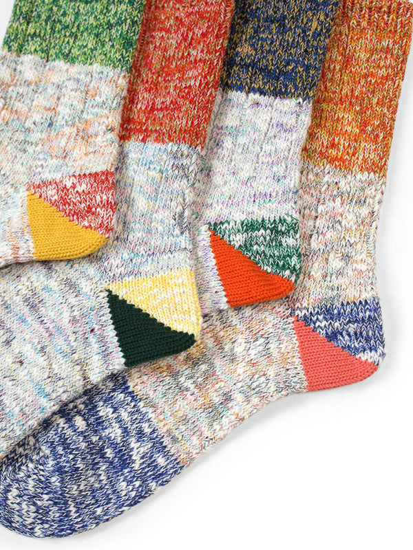 Kapital 60-strand heel 2-tone socks