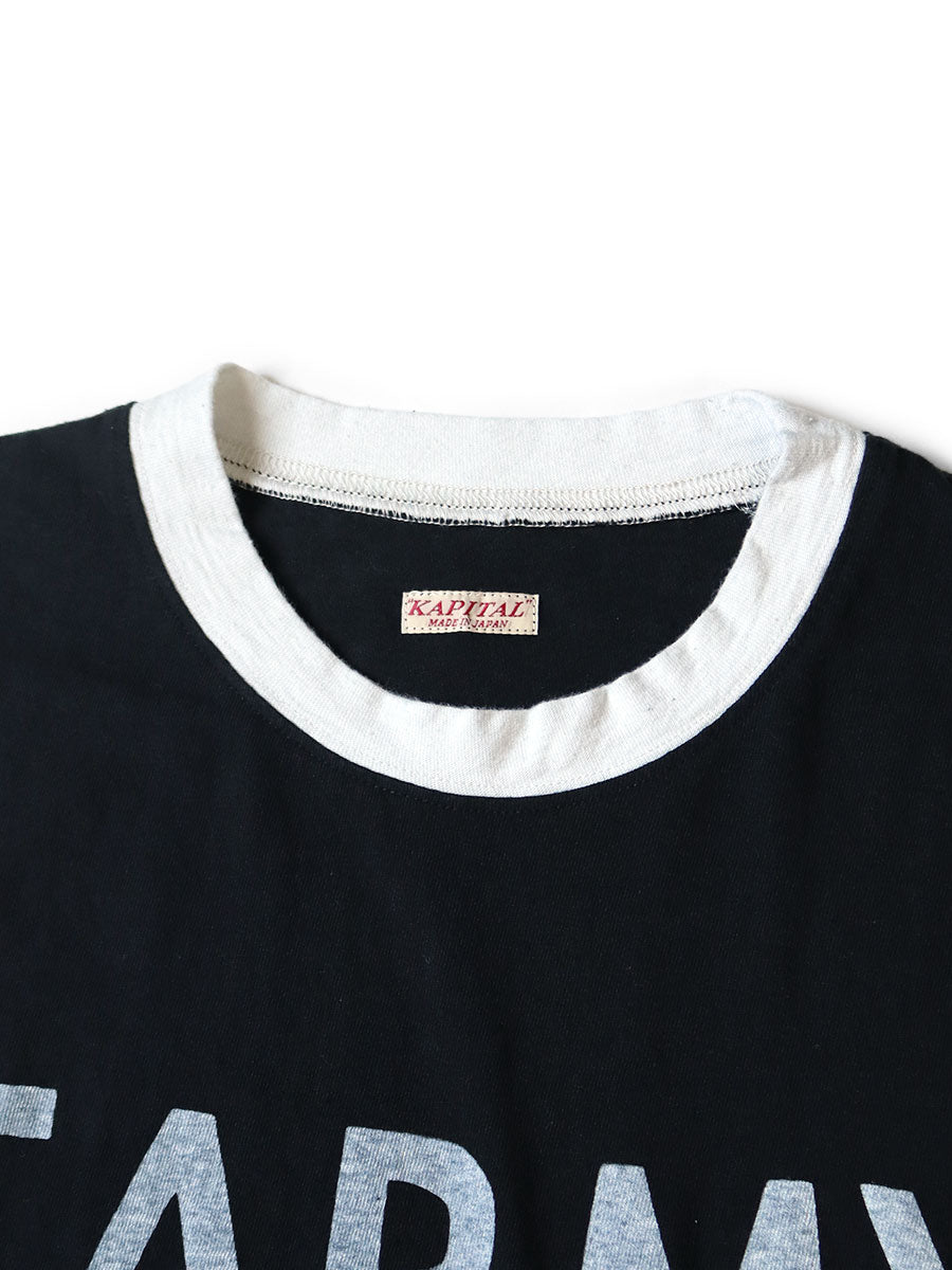 Kapital 18.5 Tenjiku Ringer Pocket T-shirt (FARMY) Tee