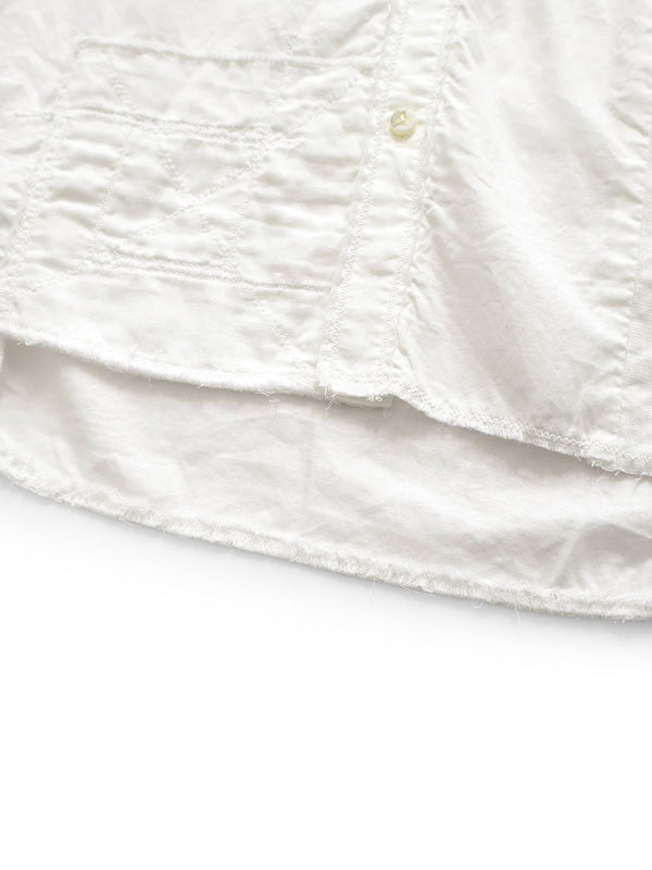 Kapital Cotton x Linen Patchwork Kathmandu Shirt (Short Sleeve)