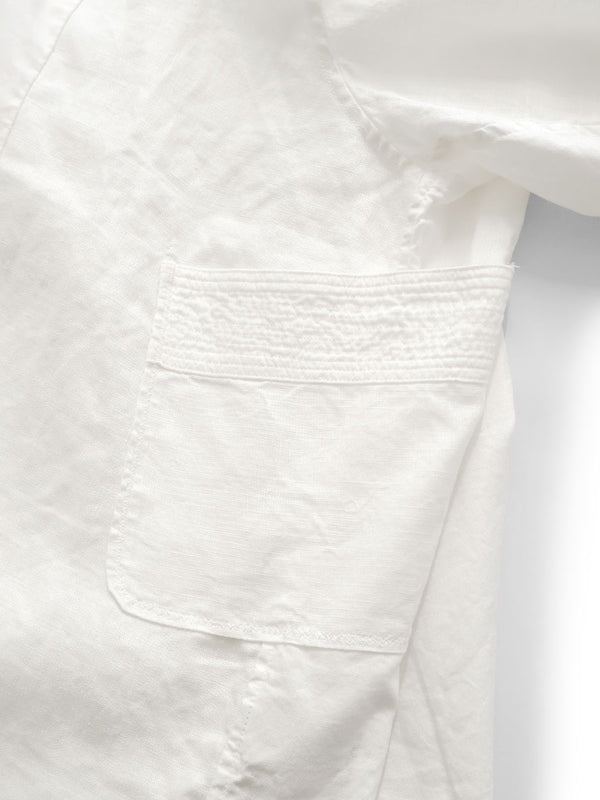 Kapital Cotton x Linen Patchwork Kathmandu Shirt (Short Sleeve)