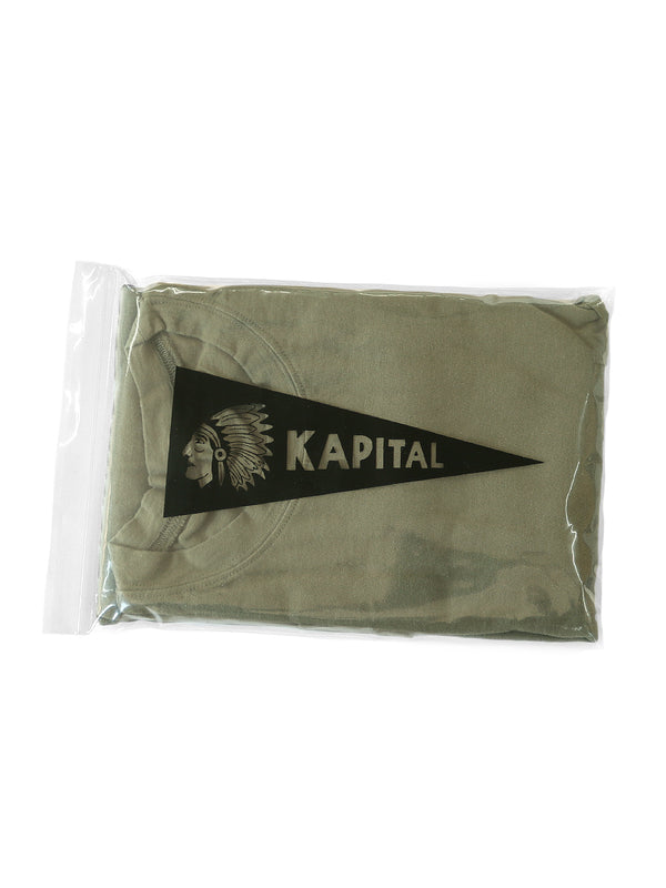 Kapital 20/- Jersey Pennant T-shirt (3 flags) tee