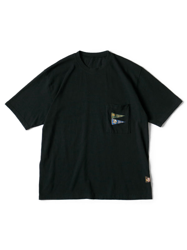 Kapital 20 Jersey Pennant T-shirt 3 flags Tee
