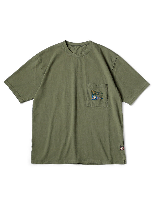 Kapital 20 Jersey Pennant T-shirt 3 flags Tee