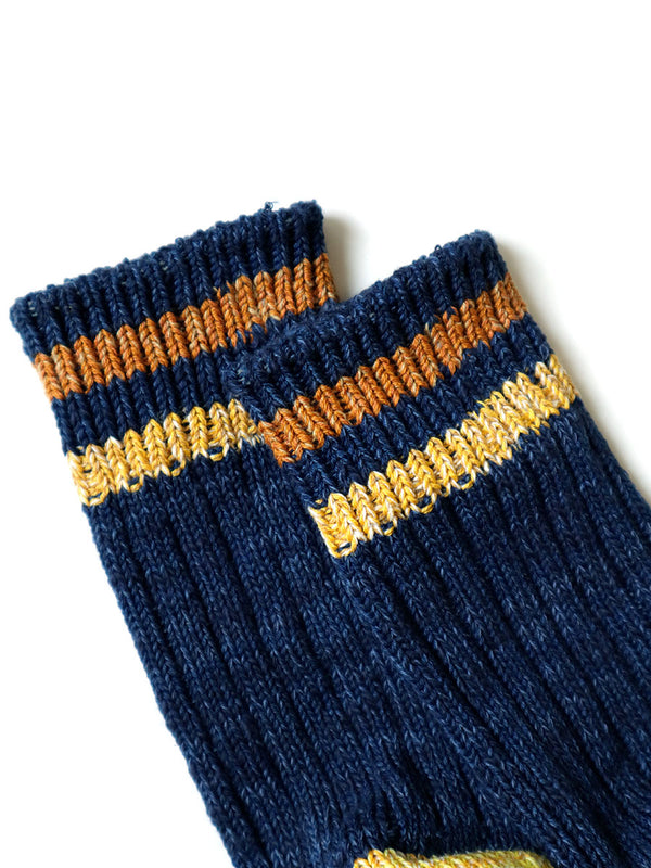 Kapital 60 Strands Heather Ivy Rainbowy Happy Heel Hold Socks