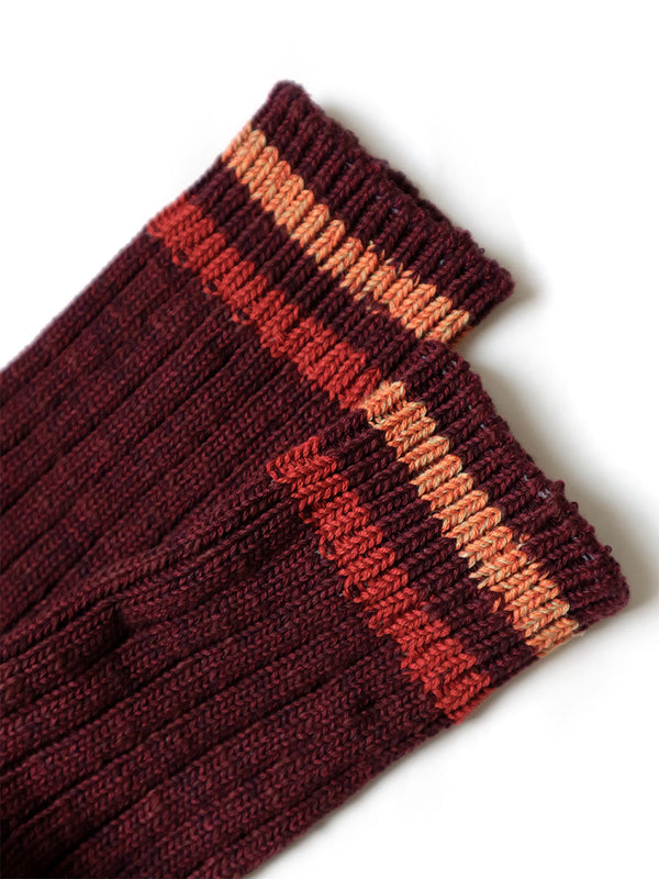 Kapital 60 Strands Heather Ivy Rainbowy Happy Heel Hold Socks