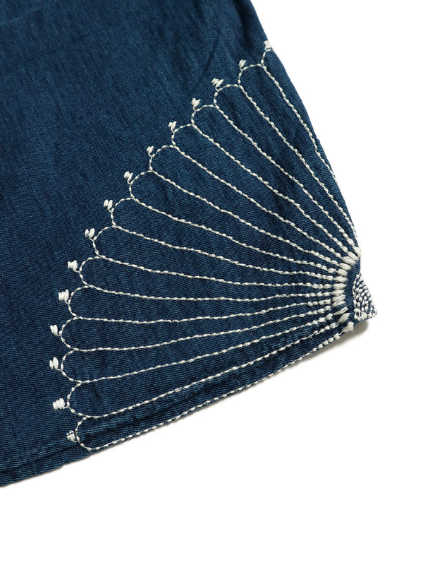 Kapital IDG Jersey HUGE-T (Furoshiki Embroidery) Tee