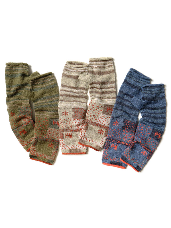 Kapital Gabbeh Patchwork 2 Way Mittens