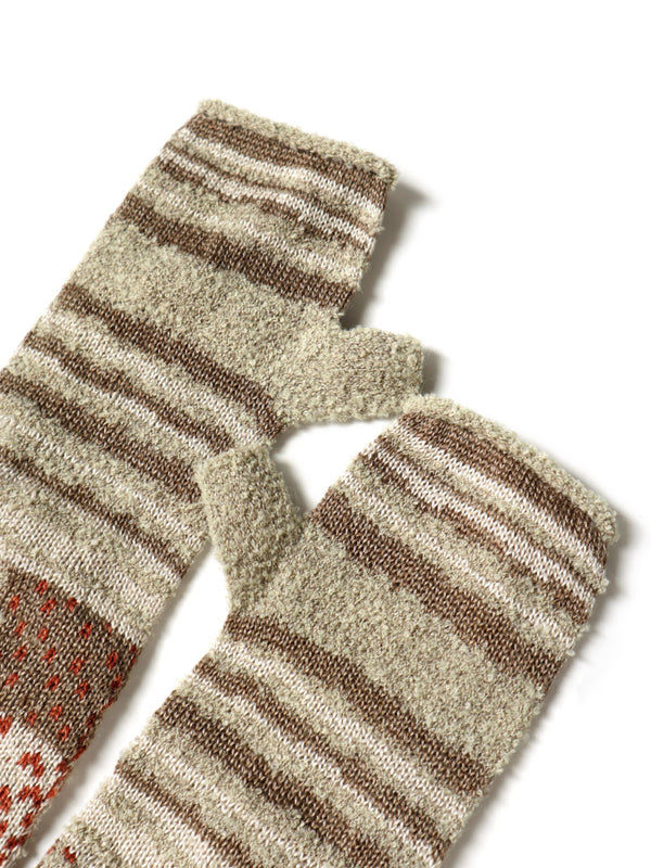 Kapital Gabbeh Patchwork 2 Way Mittens