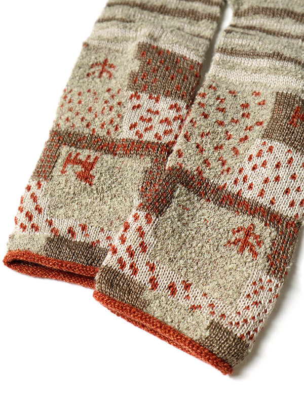 Kapital Gabbeh Patchwork 2 Way Mittens