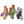 Load image into Gallery viewer, Kapital 56-ply Asymmetrical Van Gogh Heathered Socks
