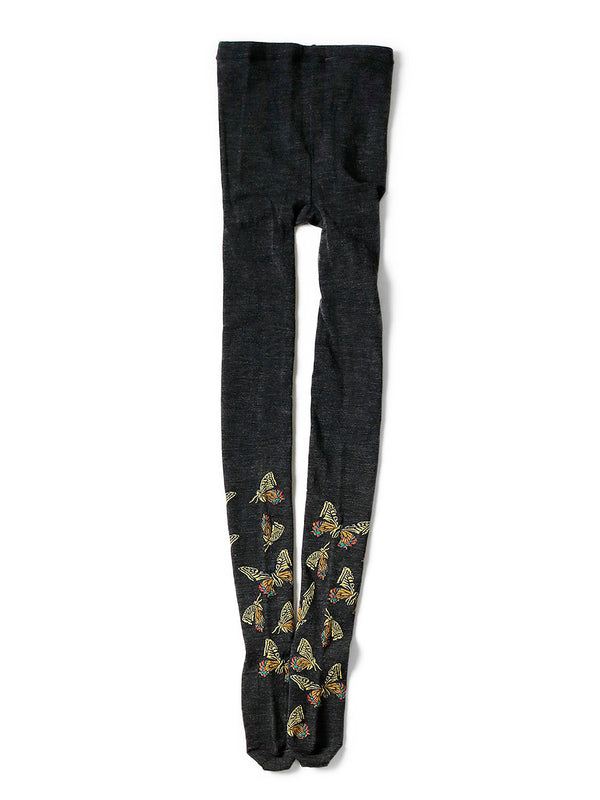 Kapital 200-ply Wool Butterfly Tights Socks