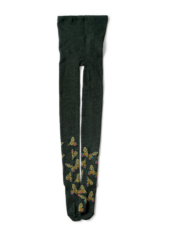 Kapital 200-ply Wool Butterfly Tights Socks