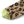Load image into Gallery viewer, Kapital 84-ply RAINBOWY HAPPY HEEL Leopard Ankle Socks
