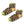 Load image into Gallery viewer, Kapital 84-ply RAINBOWY HAPPY HEEL Leopard Ankle Socks

