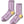 Load image into Gallery viewer, Kapital 56-ply 3x1 rib RAINBOWY HAPPY HEEL socks
