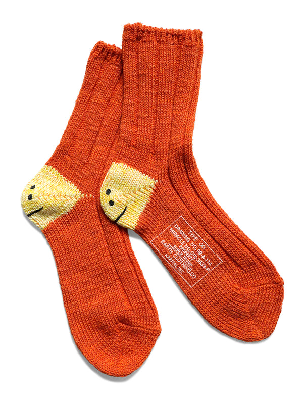 Kapital 56 MA-1 RAINBOWY HAPPY HEEL socks