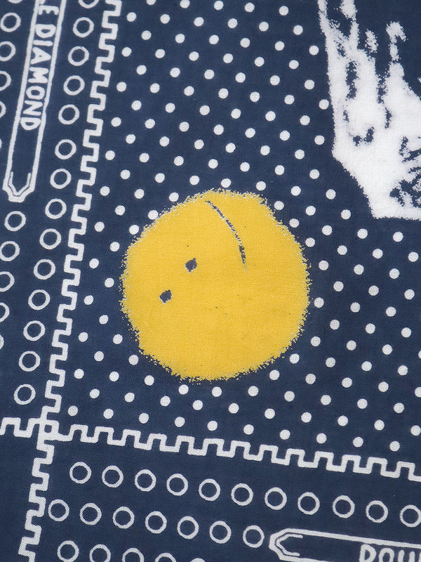 Kapital fastcolor Selvedge bandana (MIRRORED FUJI)