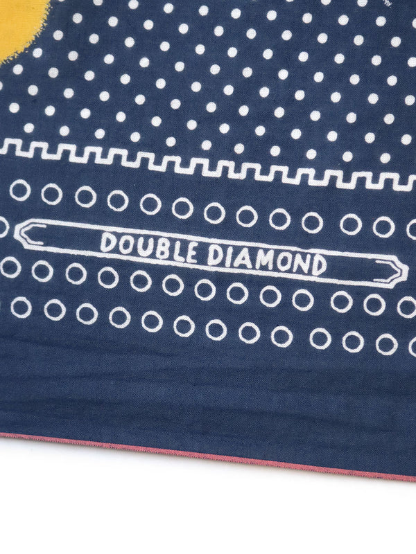 Kapital fastcolor Selvedge bandana (MIRRORED FUJI)