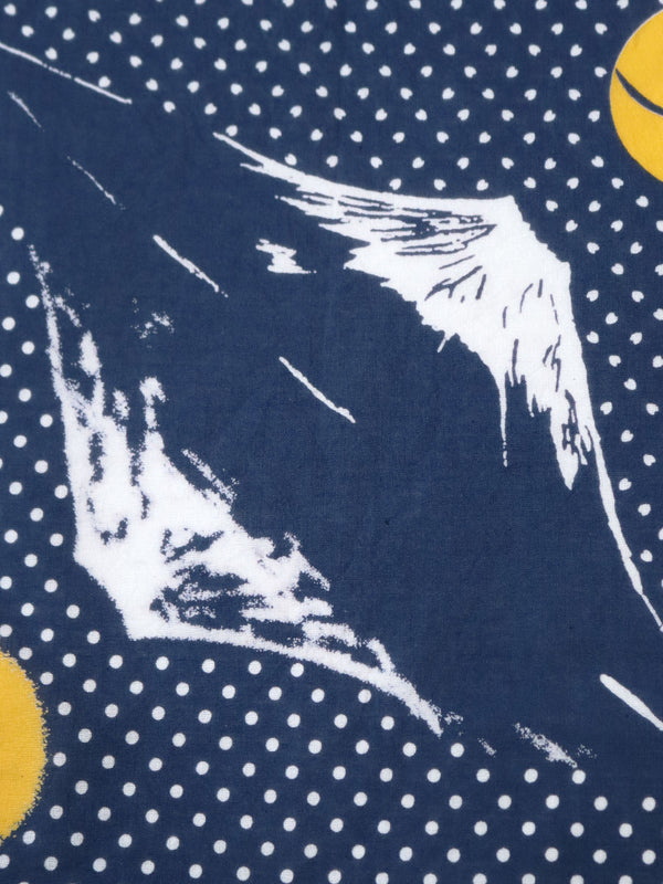 Kapital fastcolor Selvedge bandana (MIRRORED FUJI)