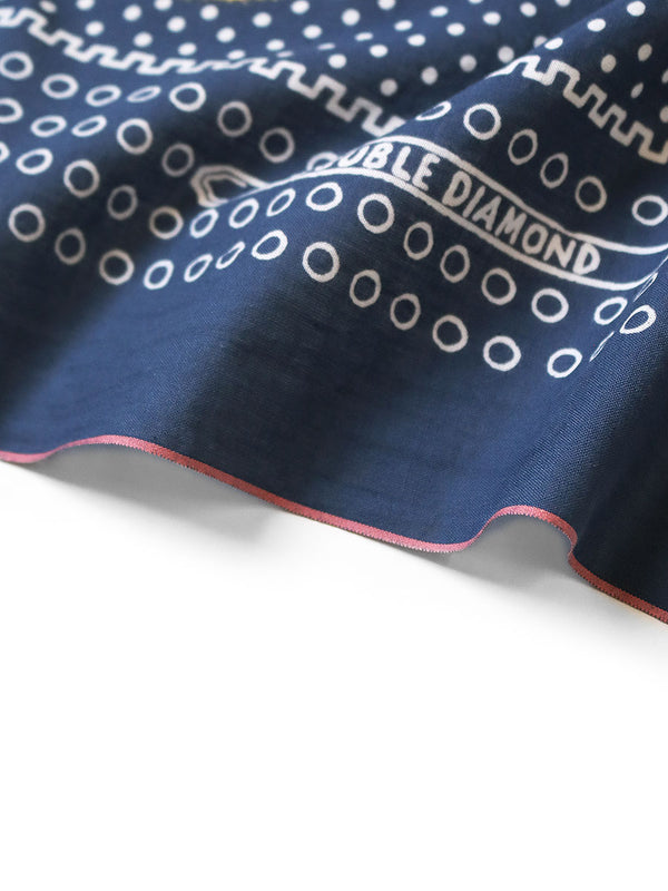 Kapital fastcolor Selvedge bandana (MIRRORED FUJI)
