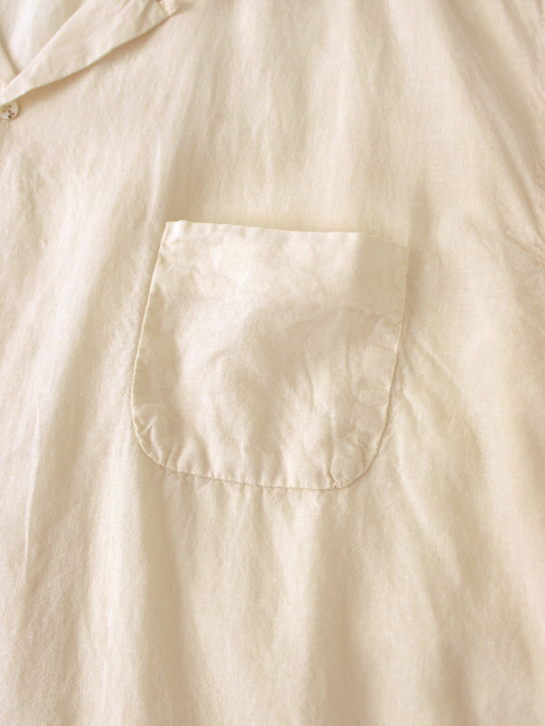 Kapital Soft Linen Open Collar Big Shirt