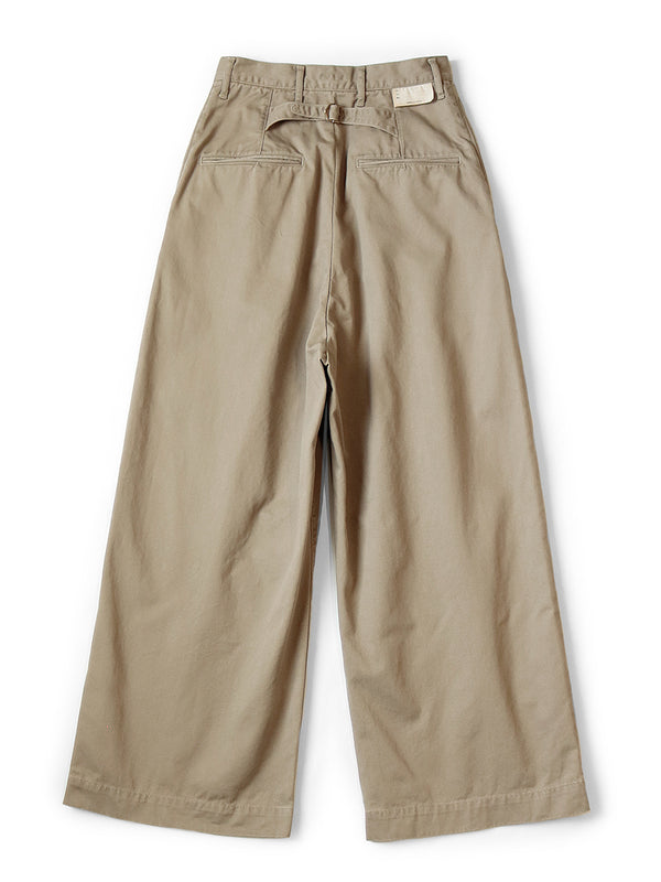 Kapital Chino High Waisted Neem Baggy Pants