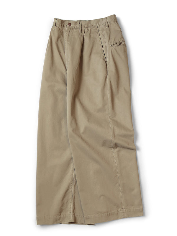 Kapital Chino High Waisted Neem Baggy Pants