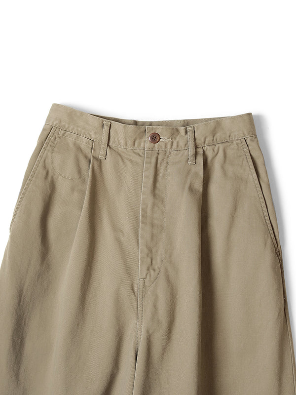 Kapital Chino High Waisted Neem Baggy Pants