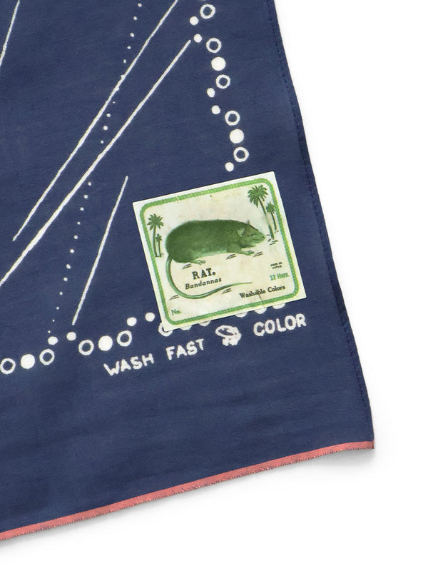 Kapital fastcolor selvedge bandana (PROFILE RAINBOWY)