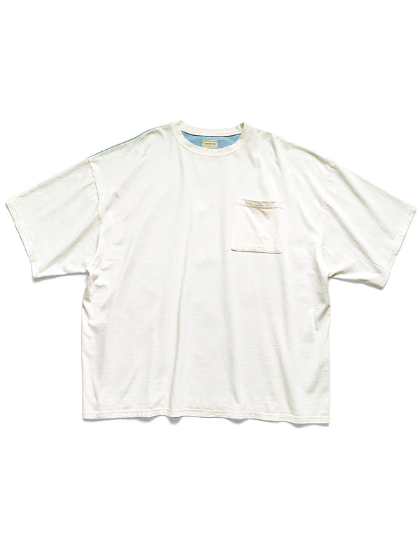 Kapital Tenjiku 2TONE BIG Pocket T-shirt (BONEpt) Tee