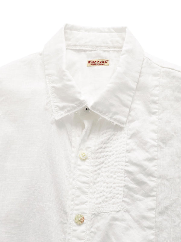 Kapital Cotton x Linen Patchwork Kathmandu Shirt