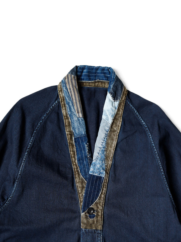 Kapital 8oz IDG denim Tiger juban shirt (NORAGI remake) Jacket