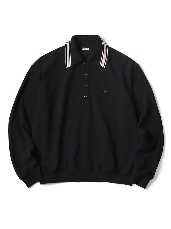 Kapital Kanoko Rangle Collar Retro Polo Shirt