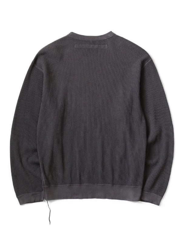 Kapital ECO Waffle Big Crew Sweatshirt sweater