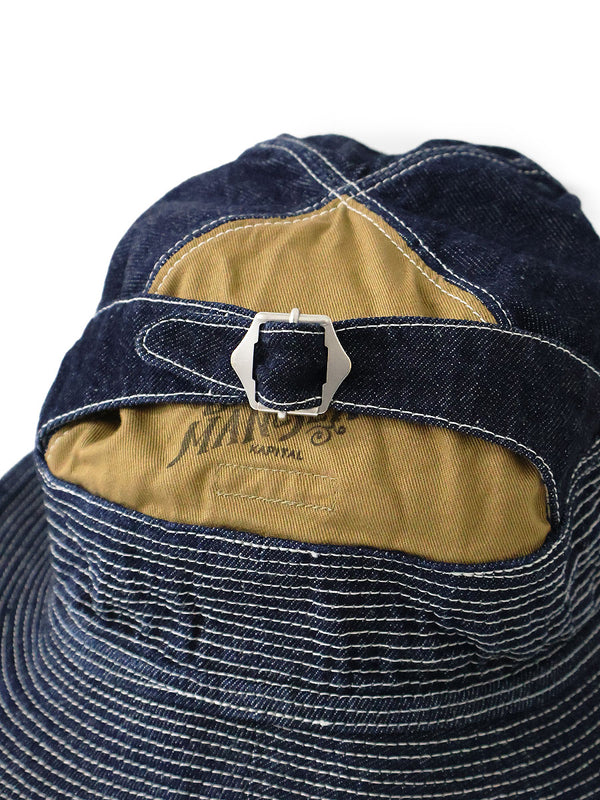 Kapital 11.5oz Denim Old Man and the Sea Hat