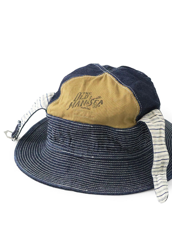 Kapital 11.5oz Denim Old Man and the Sea Hat