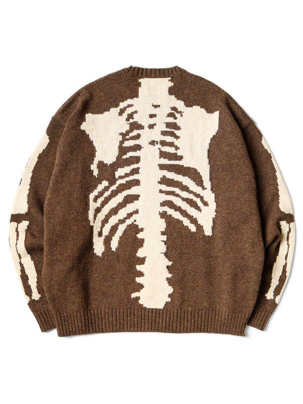 Kapital 5G Wool BONE Crew Sweater