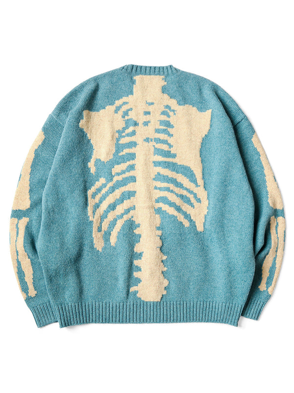 Kapital 5G Wool BONE Crew Sweater