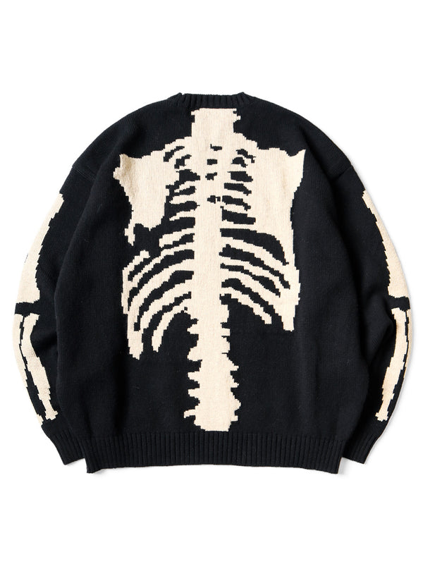 Kapital 5G Wool BONE Crew Sweater