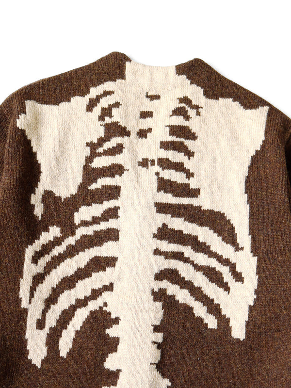 Kapital 5G Wool BONE Short Cardigan